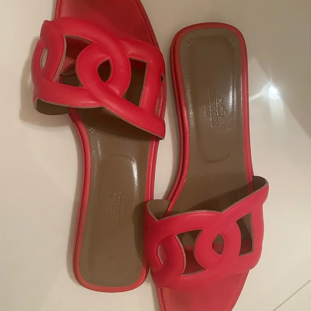 Hermes sandals size 39 - Picture 4 of 5